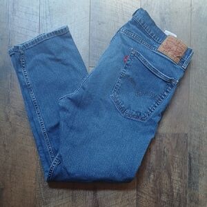 Levi's Blue Straight Jeans Classic Style